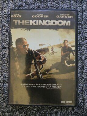 The Kingdom (DVD) Full Screen Jamie Foxx Chris Cooper Jennifer Garner